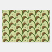 Niedlicher Cartoon Avocado Decorative Geschenkpapier Set (Vorderseite 2)