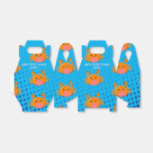 Niedlicher Cartoon Baby Crab Blue Ocean Individuel Geschenkschachtel (Ungefaltet)