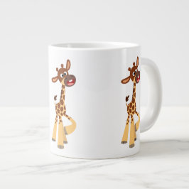 Niedlicher Cartoon Baby Giraffe Jumbo Tasse