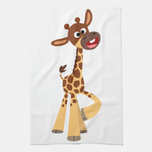Niedlicher Cartoon Baby Giraffe Küchentücher