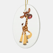 Niedlicher Cartoon Baby Giraffe Ornament (Links)