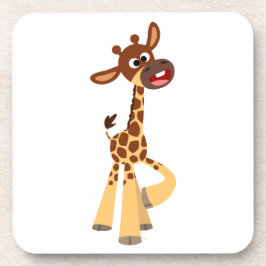 Niedlicher Cartoon Baby Giraffe Untersetzer Set