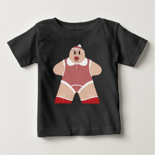 Niedlicher Cartoon Baby mit Schnuller Baby T-shirt