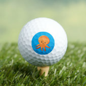 Niedlicher Cartoon Baby Octopus Golfball (Insitu T-Shirt)