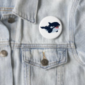 Niedlicher Cartoon Baby Orca Button (Beispiel)