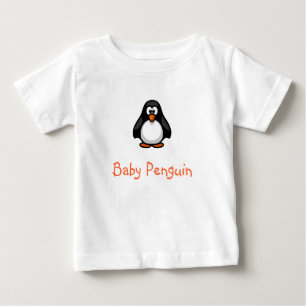Niedlicher Cartoon Baby Penguin mit Hellnase T-shirt
