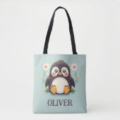 Niedlicher Cartoon Baby Penguin Tasche (Vorderseite)