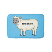 Niedlicher Cartoon Badematte (Vorderseite)