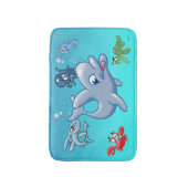 Niedlicher Cartoon Badematte (Vorderseite Vertikal)