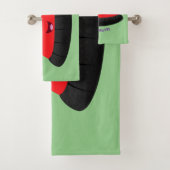 Niedlicher Cartoon Badhandtuch Set (Insitu)