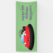 Niedlicher Cartoon Banner (Vertikal)