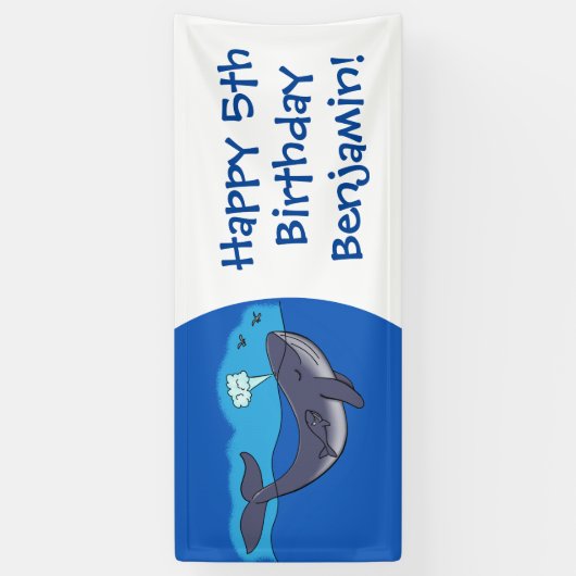 Niedlicher Cartoon Banner (Vertikal)