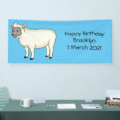 Niedlicher Cartoon Banner (Messe)