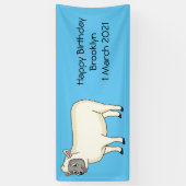 Niedlicher Cartoon Banner (Vertikal)