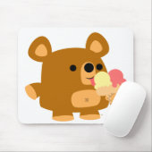Niedlicher Cartoon Bär mit Balls :) mousepad (Mit Mouse)
