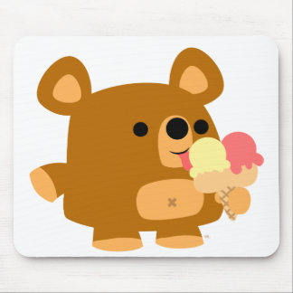 Niedlicher Cartoon Bär mit Balls :) mousepad