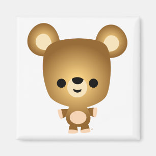 Niedlicher Cartoon-Bärenjungs-Magnet Magnet