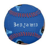 Niedlicher Cartoon Baseball (Vorderseite)