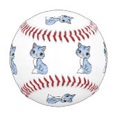 Niedlicher Cartoon Baseball (Rückseite)