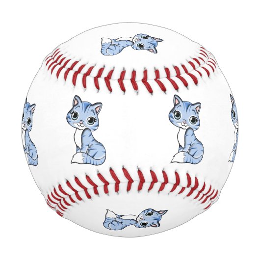 Niedlicher Cartoon Baseball (Vorderseite)