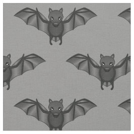 Niedlicher Cartoon Bat Muster Illustration Stoff