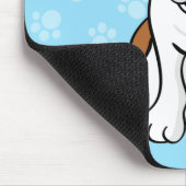 Niedlicher Cartoon-Beagle Mousepad (Ecke)