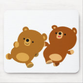 Niedlicher Cartoon Bears Mousepad (Vorne)