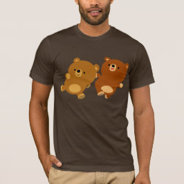Niedlicher Cartoon Bears T - Shirt