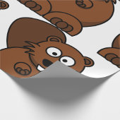 Niedlicher Cartoon Beaver Funny Woodland Tier Geschenkpapier