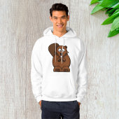 Niedlicher Cartoon Beaver Funny Woodland Tier Hoodie