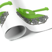 Niedlicher Cartoon-Behälter Geschenkpapier (Rolleneckpunkt)