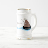 Niedlicher Cartoon Bierglas (VorderseiteRechts)