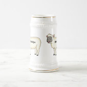 Niedlicher Cartoon Bierglas (Mittel)