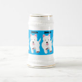 Niedlicher Cartoon Bierglas (Mittel)