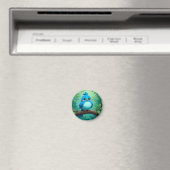 Niedlicher Cartoon Blue Bird Magnet (In Situ (Geschirrspüler))