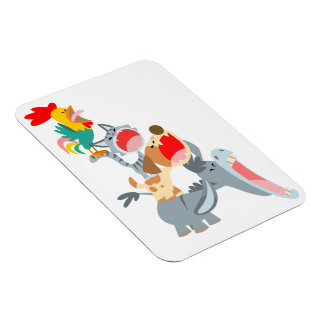 Niedlicher Cartoon Bremen Städtische Musiker Flexi Magnet