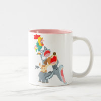 Niedlicher Cartoon Bremen Städtische Musiker Tasse