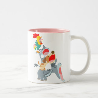 Niedlicher Cartoon Bremen Städtische Musiker Tasse