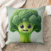 Niedlicher Cartoon Broccoli Kissen (Decke)