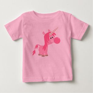 Niedlicher Cartoon Bubble Gum Unicorn Baby T - Shi T-shirt