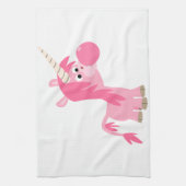 Niedlicher Cartoon Bubble Gum Unicorn Küche Handtu Geschirrtuch (Vertikal)