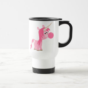 Niedlicher Cartoon Bubble Gum Unicorn Tasse