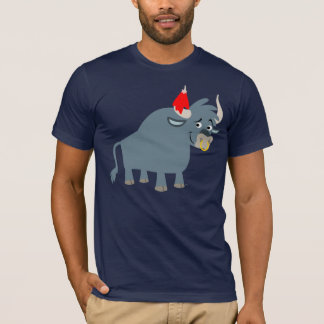 Niedlicher Cartoon Bull T - Shirt