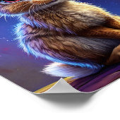 Niedlicher Cartoon Bunny Poster (Ecke)