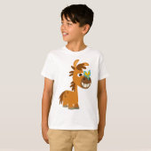 Niedlicher Cartoon Butterfly Pony Children T - Shi T-Shirt (Vorne ganz)