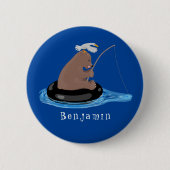 Niedlicher Cartoon Button (Vorderseite)