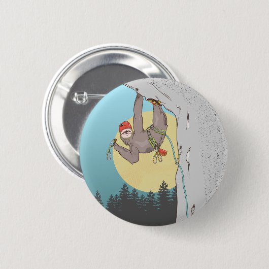 Niedlicher Cartoon Button (Vorne & Hinten)