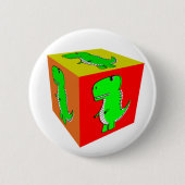 Niedlicher Cartoon Button (Vorderseite)
