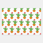 Niedlicher Cartoon Cactus Geschenkpapier Set (Vorderseite 2)