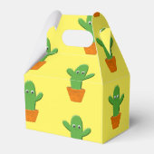 Niedlicher Cartoon Cactus Pattern Geschenkschachtel (Rückseite)